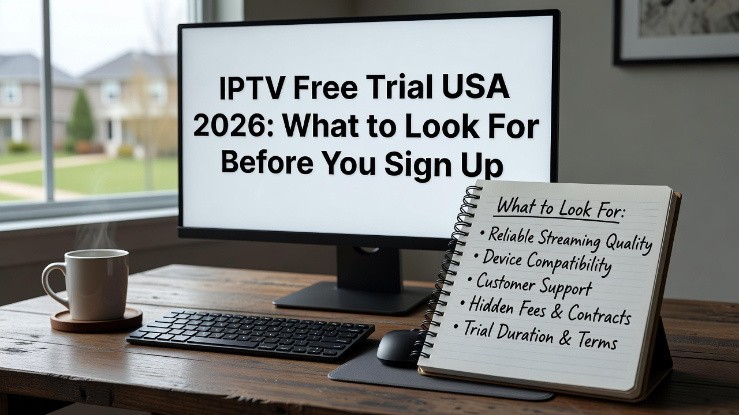 IPTV Free Trial USA 2026: What to Look For Before You Sign Up