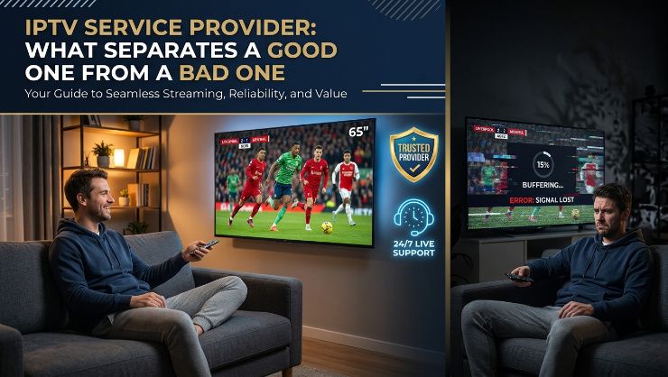 IPTV Service Provider: What Separates a Good One From a Bad One